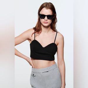 Zara Strap Crop Top